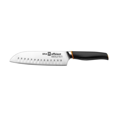 Cuchillo Santoku Bra Efficient A198004/ Hoja 180mm/ Acero inoxidable