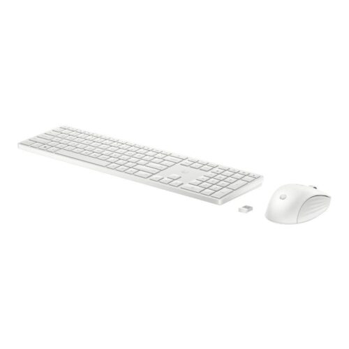 Teclado y Ratón Inalámbricos HP 650/ Blanco