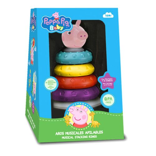 Aros apilables Peppa Pig