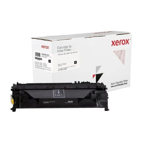 Tóner compatible Xerox 006R04525 compatible con HP 106A/ 1000 páginas/ Negro