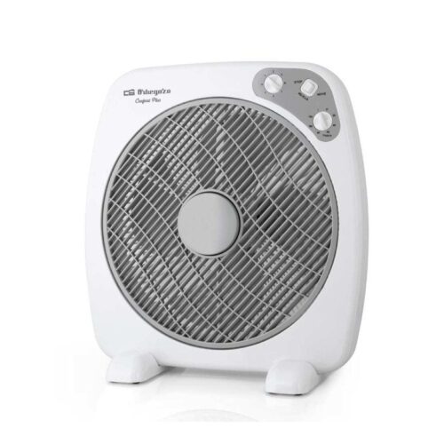 Ventilador de Suelo Orbegozo Box Fan BF 0140/ 60W/ 4 Aspas 40cm/ 3 velocidades