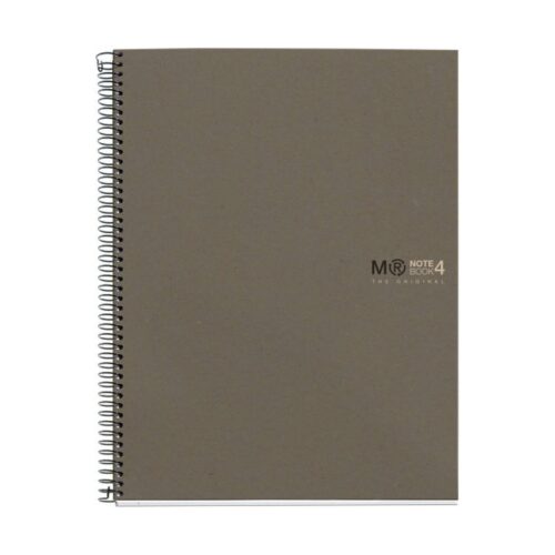 CUADERNO 100% RECICLADO NB-4 A5 120HOJAS ECOGRIS MIQUELRIUS 6084