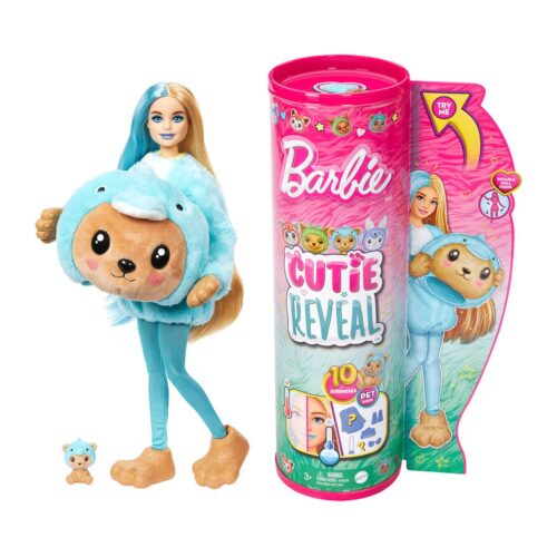 Muñeca Chelsea Cutie Reveal Serie Disfraces Osito Delfin Barbie