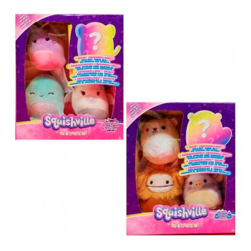 Blister peluches Squishmallows 5cm surtido