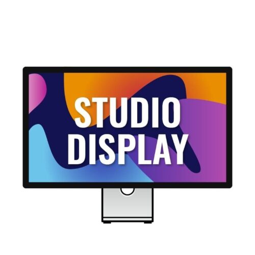 Apple Studio Display/ Cristal Nanotexturizado/ Soporte con Altura e Inclinacion Ajustables