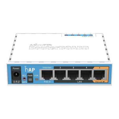 Switch Mikrotik RB951Ui-2nD 5 Puertos/ RJ45 10/100/ PoE