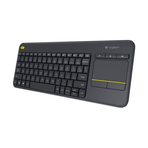 Logitech Wireless Touch Keyboard K400+ – Teclado – inalámbrico – 2,4 GHz – Touchpad – Español