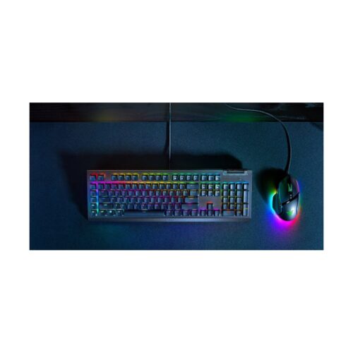 TECLADO RAZER BLACKWIDOW V4 X YELLOW SWITCH (ESPAÑOL) (RZ03-04702800-R311)