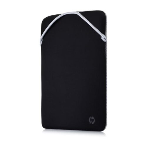 Funda HP 2F2J1AA Reversible para Portátiles hasta 14.1″/ Negro y Plata