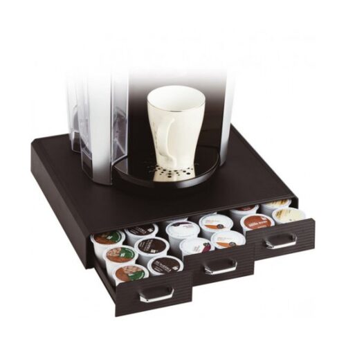 ORGANIZADOR LA HORA DEL CAFÉ 3 CAJONES PARA CÁPSULAS 325X340X65 MM NEGRO ARCHIVO 2000 CD902 NE