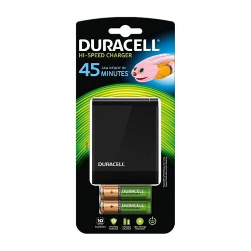 Cargador de Pilas Duracell CEF27EU-EU/ capacidad 2 pilas AA y AAA/ 2 Pilas AA y 2 AAA Incluidas