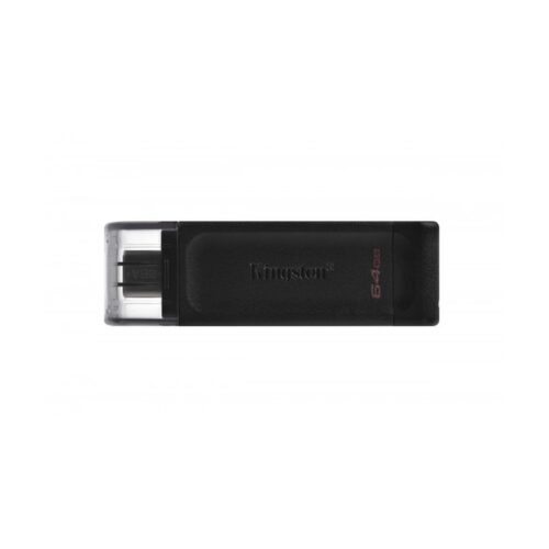 Kingston Technology DataTraveler 70 unidad flash USB 64 GB USB Tipo C 3.2 Gen 1 (3.1 Gen 1) Negro