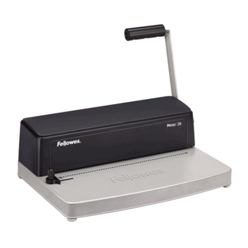 Encuadernadora Fellowes Metal 25/ Grafito