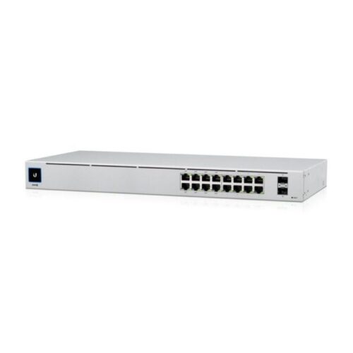 Switch Gestionable Ubiquiti USW-16-POE 16 Puertos/ RJ-45 Gigabit 10/100/1000 / SFP/ PoE