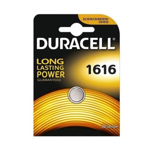 Pila de Botón Duracell CR1616/ 3V