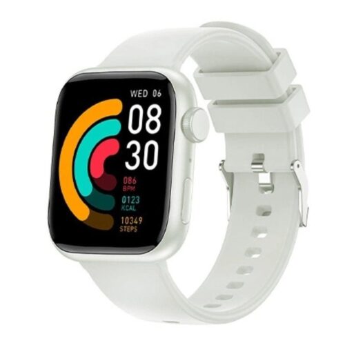 Smartwatch Forever IGo Watch 3 JW-500/ Notificaciones/ Frecuencia Cardíaca/ Blanco