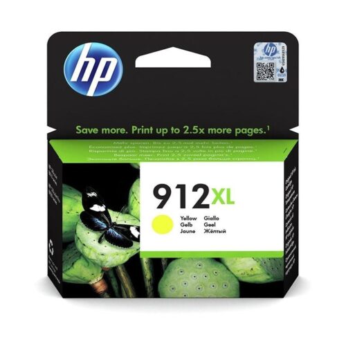 Cartucho de Tinta Original HP nº912 XL Alta Capacidad/ Amarillo