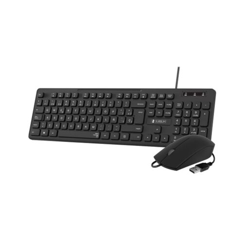 Teclado y Ratón Subblim Combo Business Slim CSSK01/ Negro