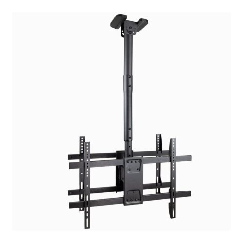 Soporte de Techo Giratorio/ Inclinable/ Nivelable TooQ LPCE2286TSLI-B para 2 TV de 43-86″/ hasta 100kg