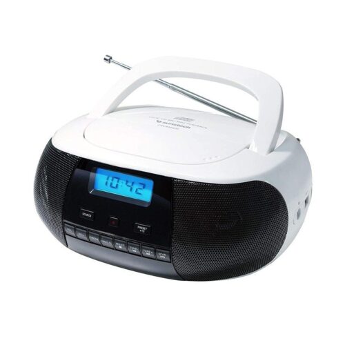 Radio CD Sunstech CRUSM400WT/ Blanca