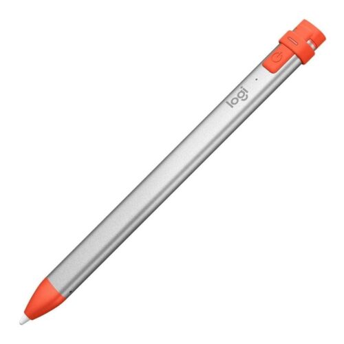 Lápiz Inalámbrico Logitech Crayon para iPad/ Naranja