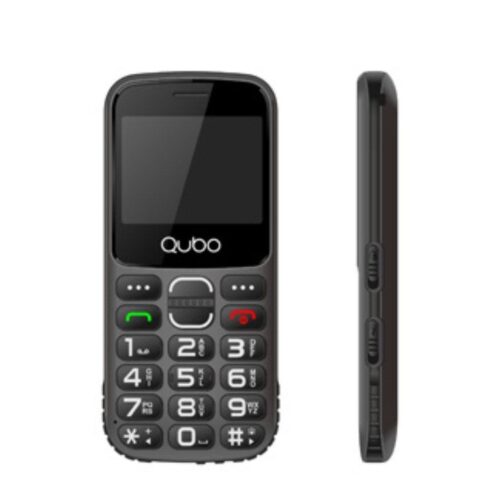 Teléfono Móvil Qubo X-230BKC para Personas Mayores/ Negro