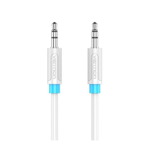 Cable Estéreo Vention VAS-A65-W080/ Jack 3.5 Macho – Jack 3.5 Macho/ 80cm/ Blanco