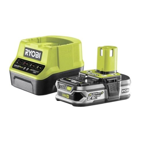 Cargador + Batería de litio Ryobi ONE+ RC18120-125/ 18V 2,0Ah