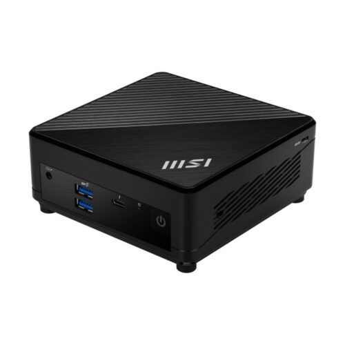 MSI MINI PC CUBI 5 12M-252ES. I5-1235U. INTEL UHD GRAPHICS. DDR4 8GB (8GB*1). 2X DDR4 1600(3200)MHz (64 GB MAX). 512G SSD. W11 PRO. NEGRO.