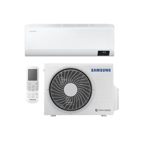 SAMSUNG AIRE ACONDICIONADO (F-AR24CBU) CEBU WIFI PACK INT+EXT CONJUNTO DOMÉSTICO DE SPLIT MURAL GAMA QMD CEBU CON CAPACIDAD EN FRÍO DE 6,5 KW Y EN CALOR 7,4 KW. PRESIÓN SONORA: 26 DB, DIMENSIONES: 1.055 X 299 X 215 MM