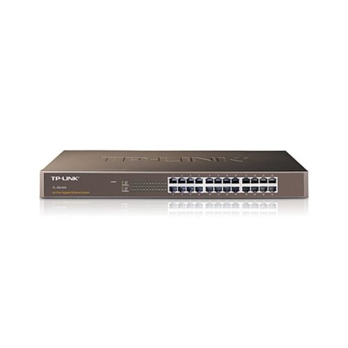 TPLINK – Switch 24 x 10/100/1000 Mbps TL-SG1024 RJ45 – Carcasa metálica 1U para rack 19″