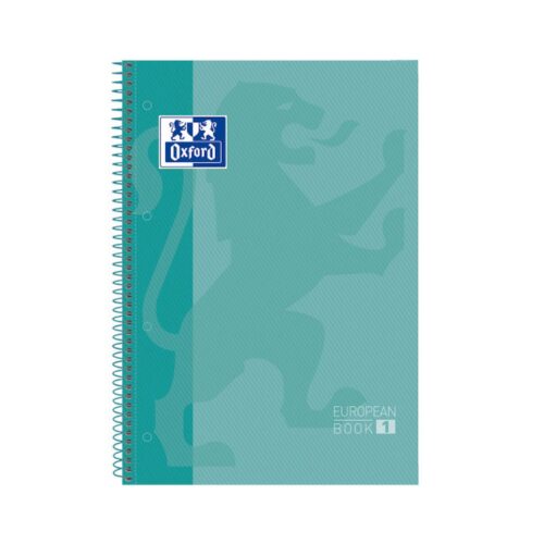 Oxford Europeanbook 1 cuaderno y block A4+ 80 hojas Color menta