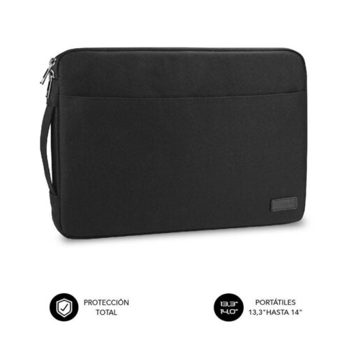 SUBBLIM Funda Ordenador Urban Laptop Sleeve 13,3-14″ Black