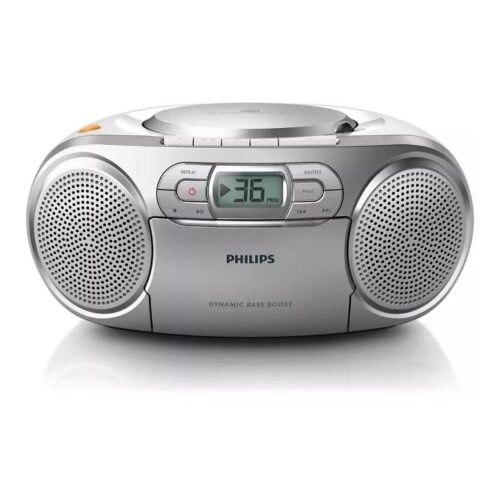 Radio CD Philips AZ127/12/ 2W/ Gris