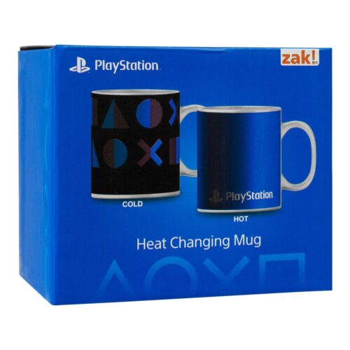 Taza Playstation heat changing 325ml