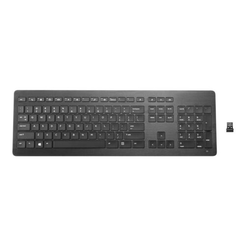 Teclado Inalámbrico HP Premium/ Negro