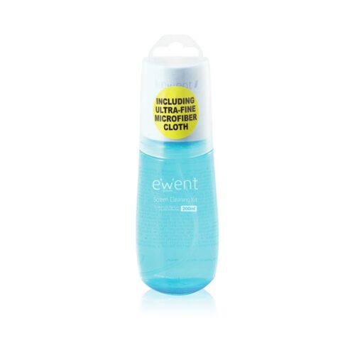 LIMPIADOR EWENT EW5671 SPRAY 200ML + PAÑO 20X20