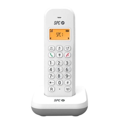 Teléfono Inalámbrico SPC Keops 7334B/ Blanco