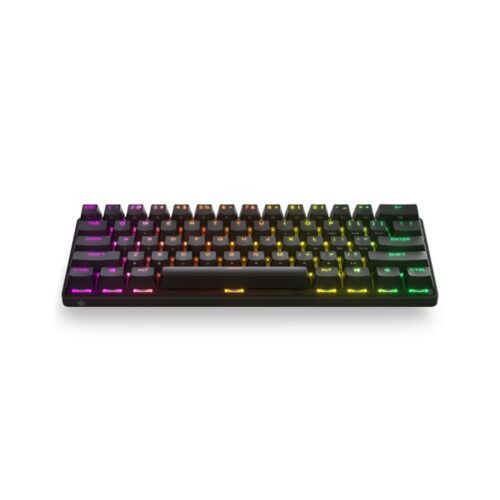 Steelseries Apex Pro Mini Wireless teclado USB + RF Wireless + Bluetooth QWERTY Inglés de EE. UU. Negro