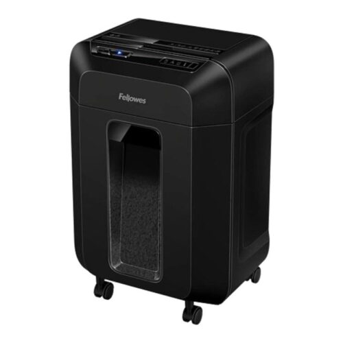 Destructora Fellowes 80M/ Mini Corte de 4 x 12mm/ Negra