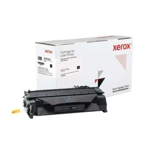 Tóner compatible Xerox 006R03840 compatible con HP CF280A/ 2700 páginas/ Negro