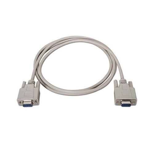 Nanocable – Cable serie NULL MODEM DB9/H A DB9/H 1.8M