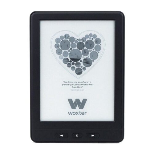 Libro Electrónico Ebook Woxter Scriba Paperlight TP/ 6″ tactil retroiluminado Tinta Electrónica/ Negro