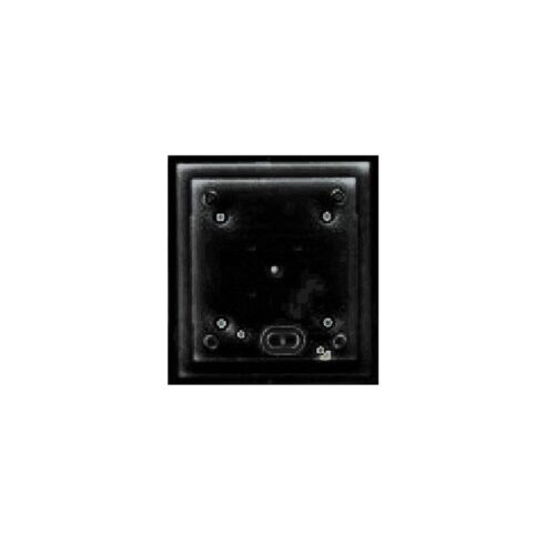 MOBOTIX SINGLE ON-WALL-HOUSING, BLACK  (P/N:MX-OPT-BOX-1-EXT-ON-BL)