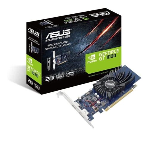 Tarjeta Gráfica Asus GeForce GT 1030/ 2GB GDDR5/ Compatible con Perfil Bajo