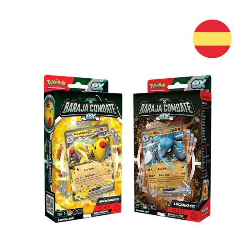 Baraja juego cartas coleccionables Battle Deck Pokemon surtido espa匾l