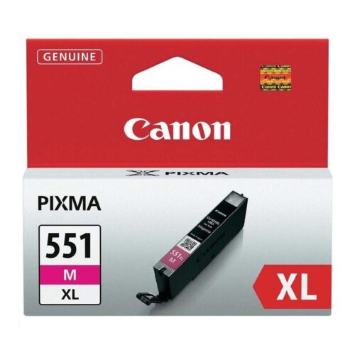 Cartucho de Tinta Original Canon CLI-551M XL Alta Capacidad/ Magenta