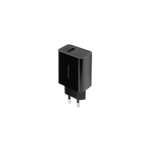 Cargador de Pared Nanocable 10.10.2004/ 1xUSB/ 2.1A/ Negro